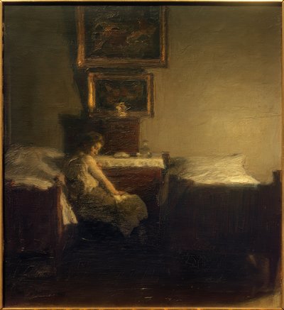 Im Schlafzimmer von Julius Paulsen